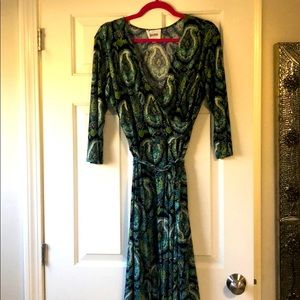 GUC Leota Paisley print dress